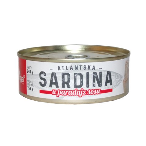 Banga - Atlantska sardina u paradajzu XXL 240g - Banga Srbija